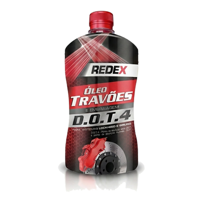 Redex Líquido de Frenos DOT4 - fondo transparente