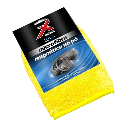 Redex Magnetic Dust Microfibre Mitt - transparent background