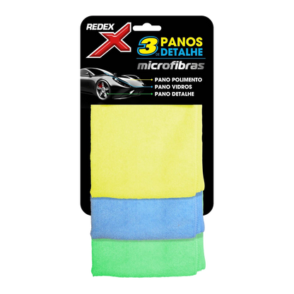 Redex 3 Detailing Cloths - transparent background