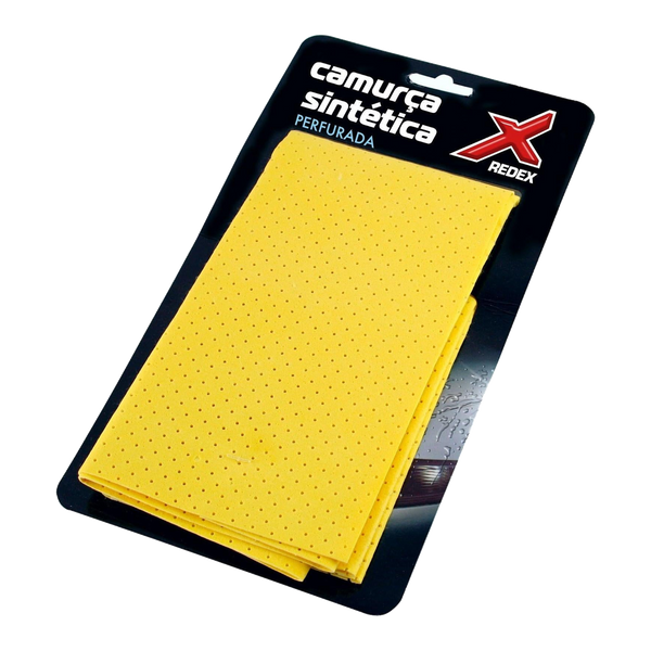 Redex Camurça Sintética Perfurada 40*40 cm - fundo transparente