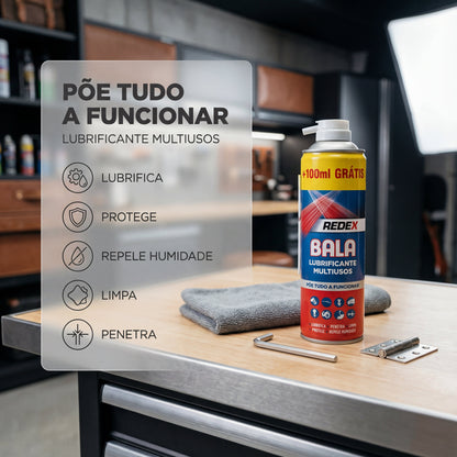 Redex Bala Lubrificante Multiusos — foto 5 — produto automóvel profissional