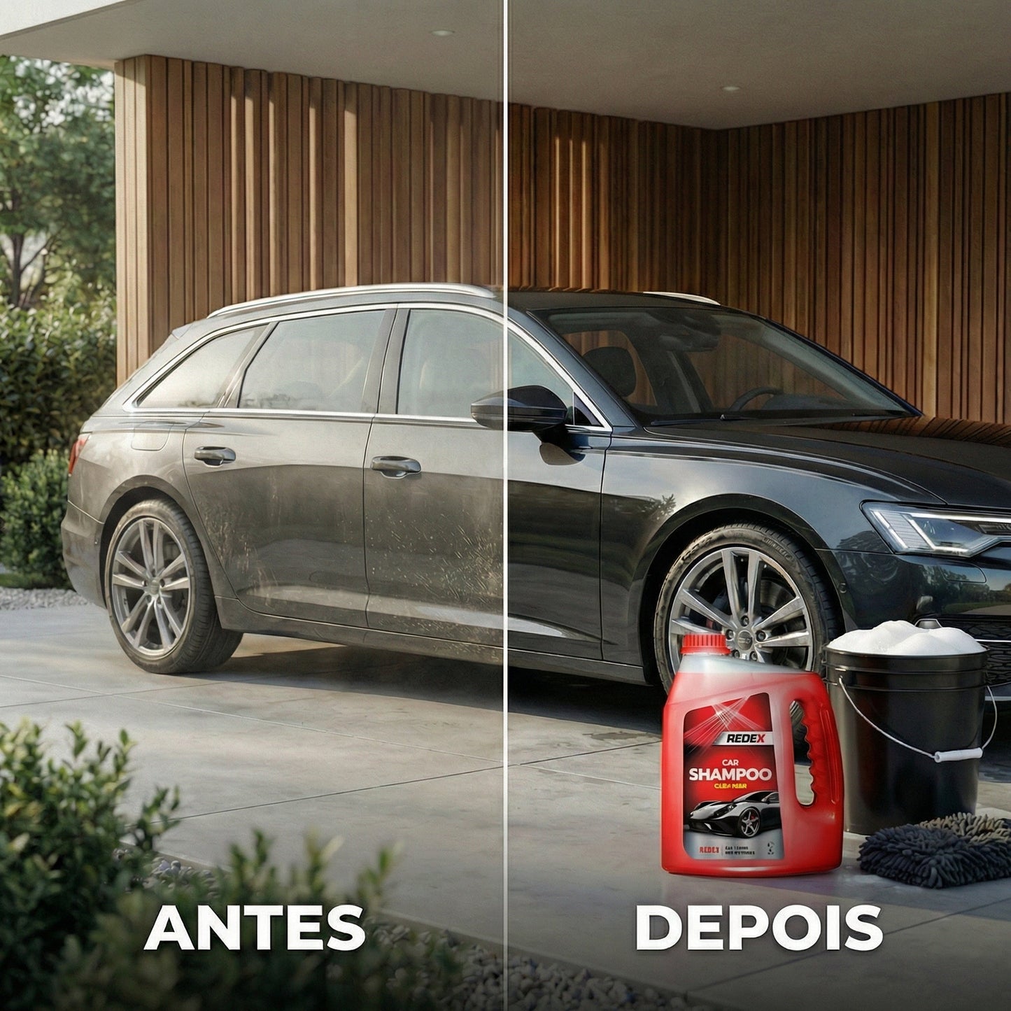 Redex Car Shampoo 2L — foto 4 — limpeza exterior automóvel