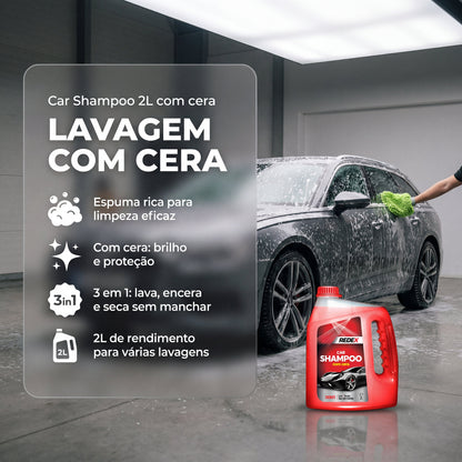 Redex Car Shampoo 2L — foto 5 — limpeza exterior automóvel