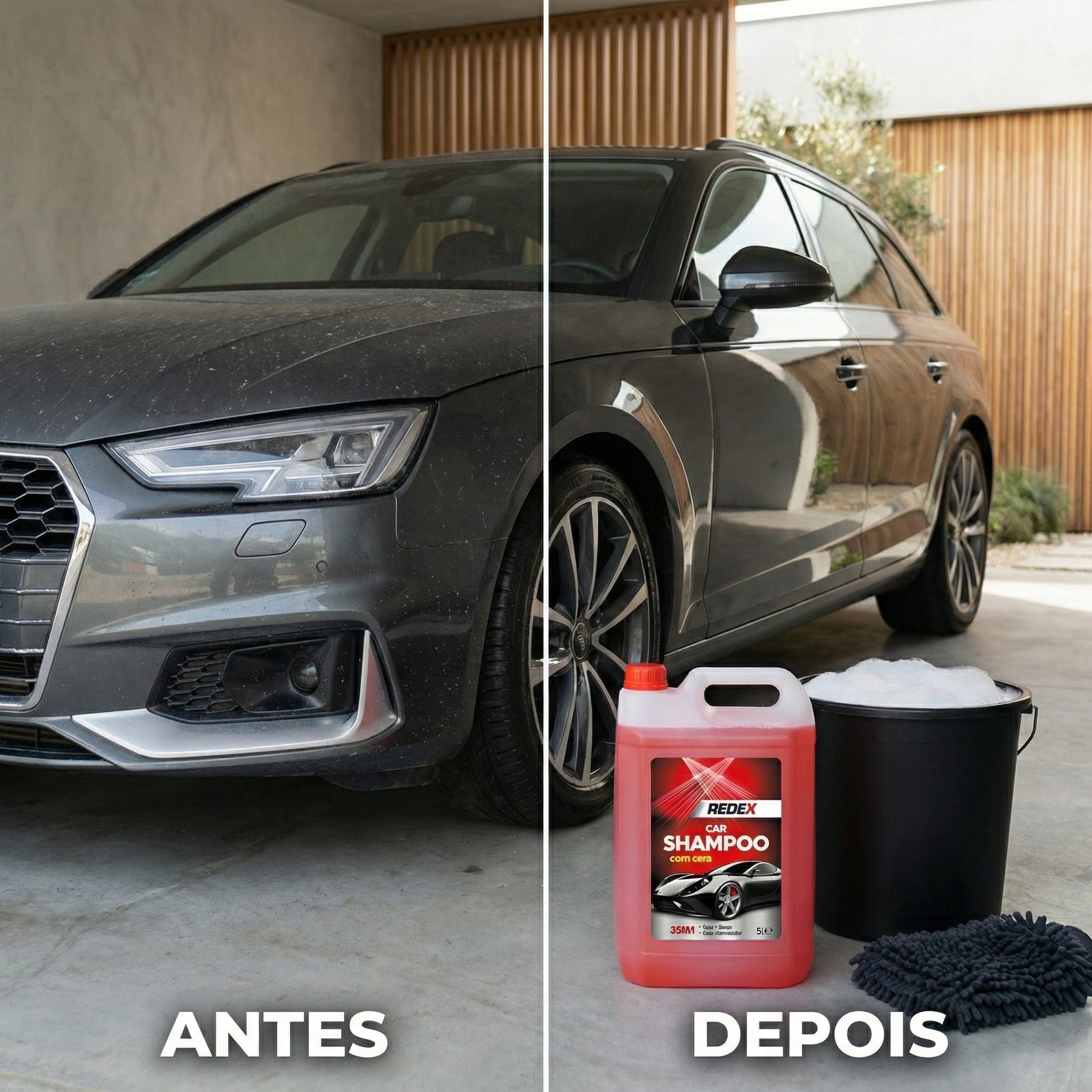 Redex Car Shampoo 5L — foto 4 — limpeza exterior automóvel