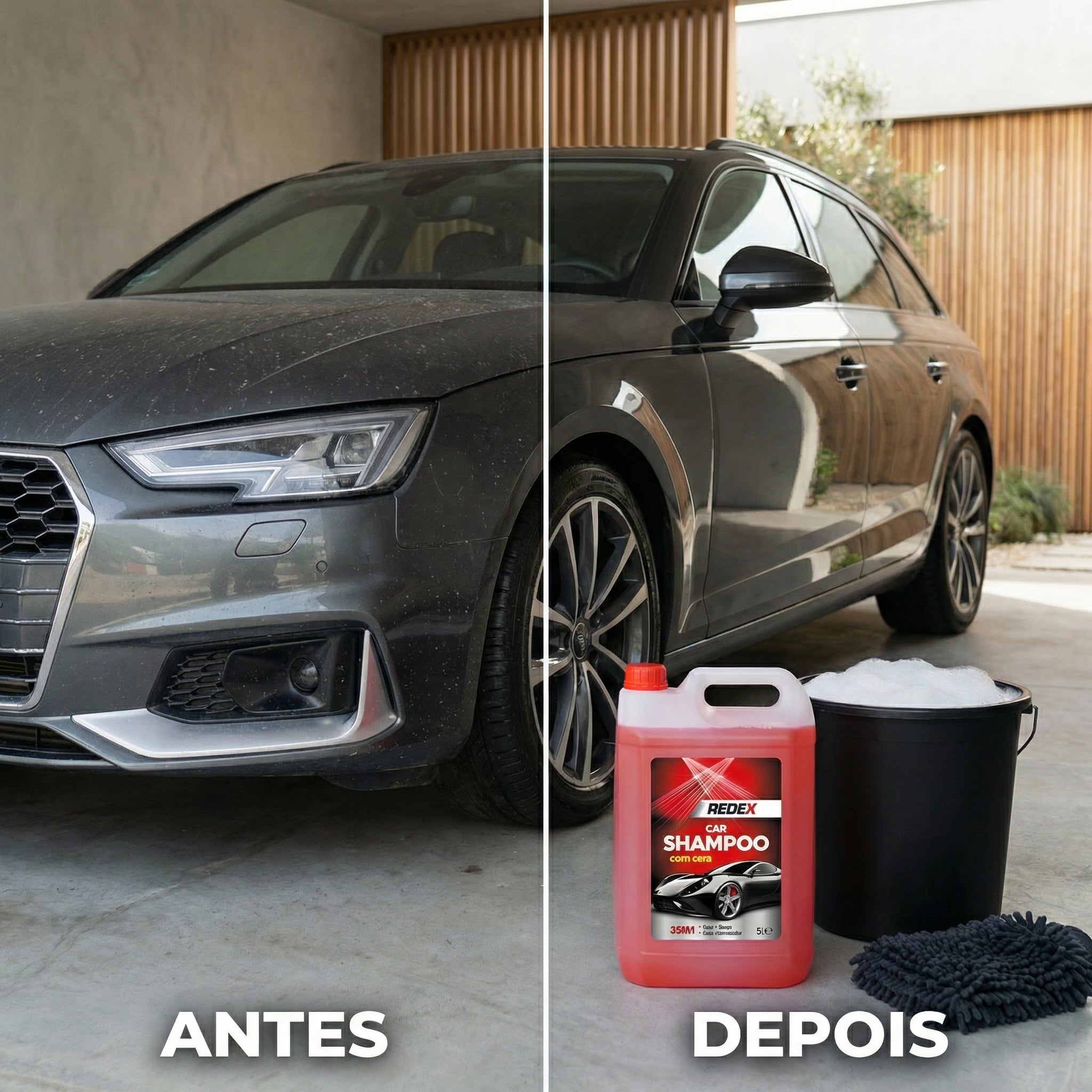 Redex Car Shampoo 5L — foto 4 — limpeza exterior automóvel