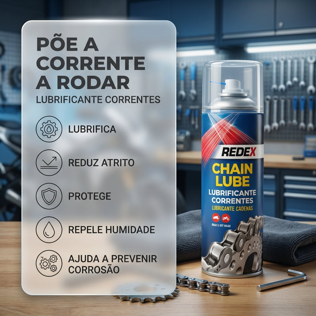 Redex Chain Lube — foto 4 — manutenção bicicleta