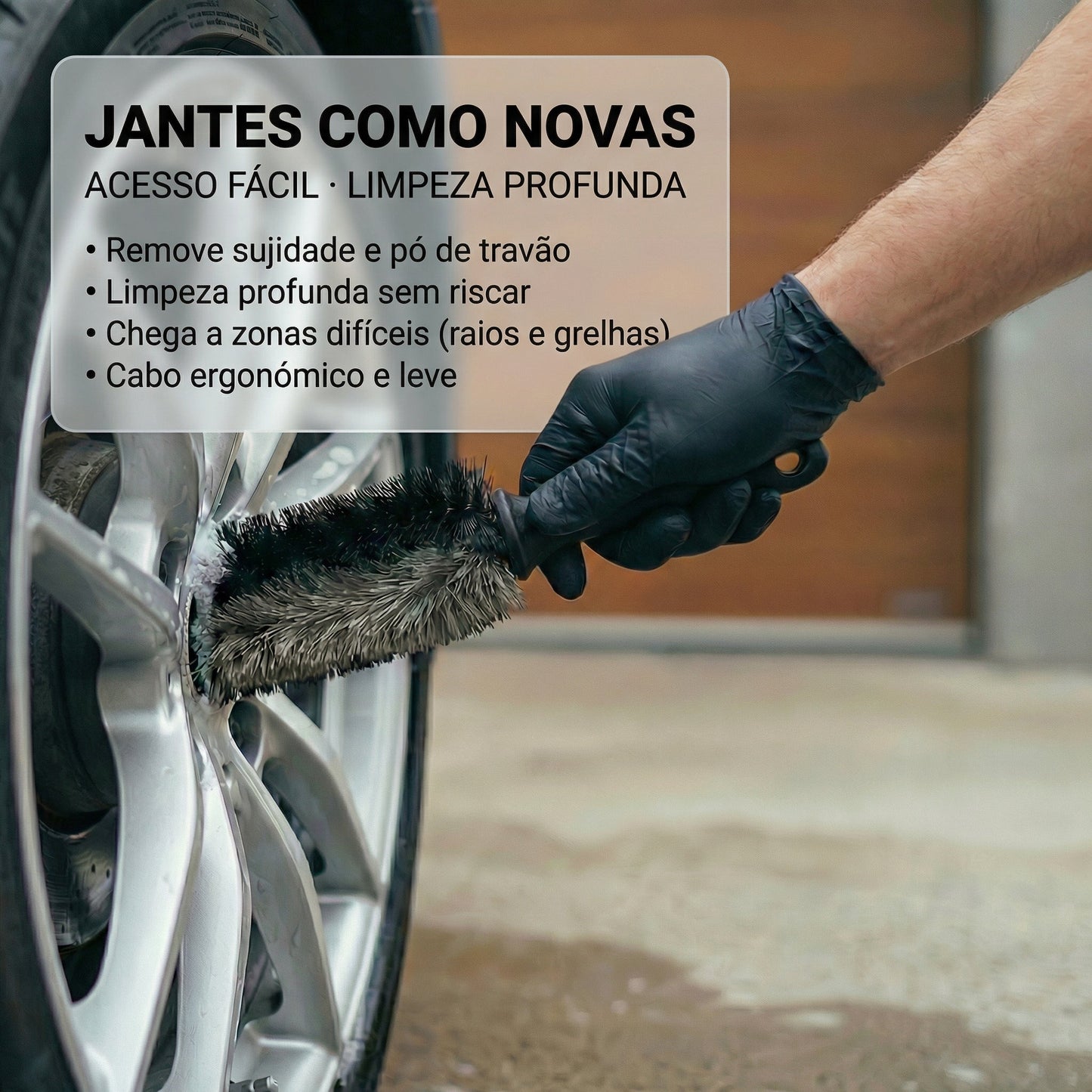 Redex - Kit Lavagem Essencial — foto 8 — limpeza e brilho de jantes