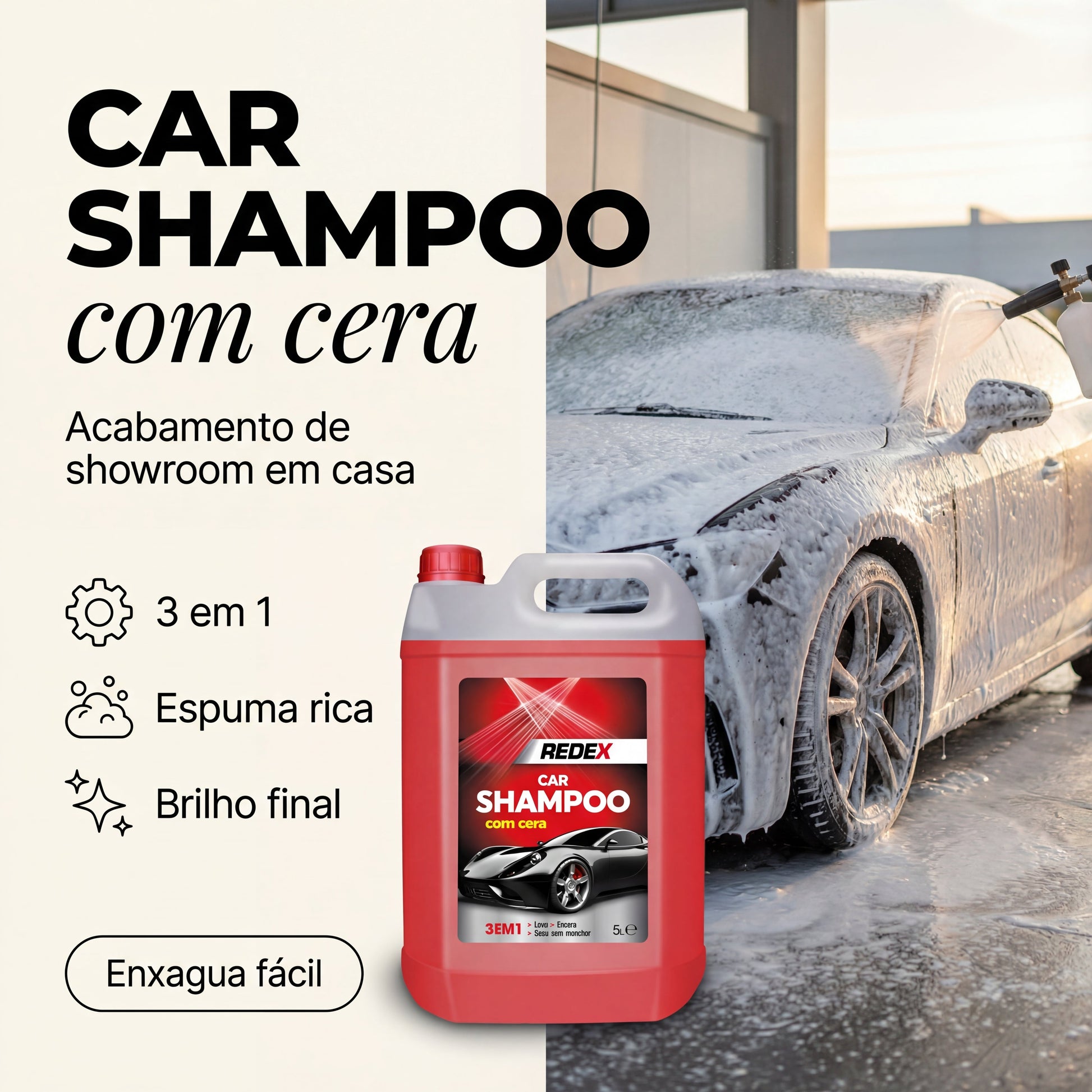 Redex - Kit Lavagem Pro — foto 2 — limpeza e brilho de jantes
