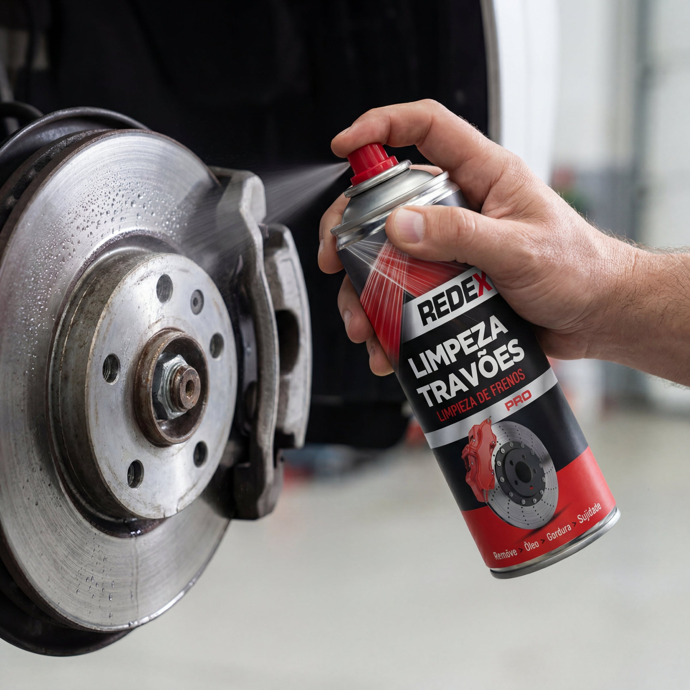 Redex Limpeza de Travões — foto 2 — produto automóvel profissional