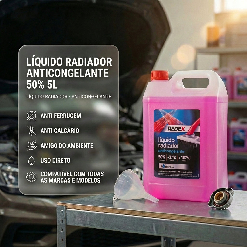 Redex Líquido Radiador Anticongelante 50% 5L — 5 L