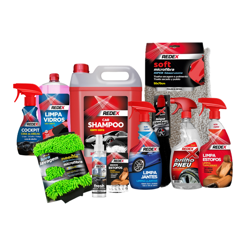 Redex - Kit Lavagem Pro — fundo transparente