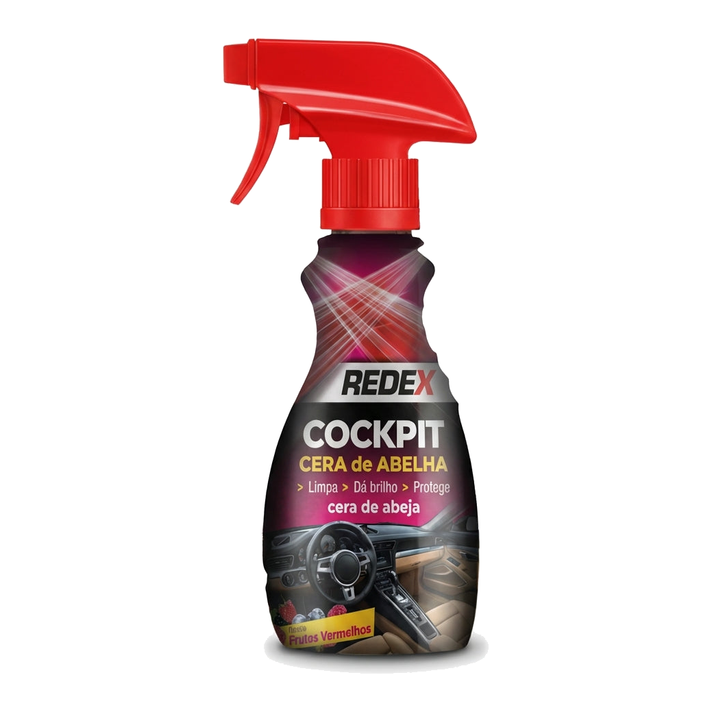 Redex Cockpit Cera de Abelha 200ml - Frutos Vermelhos