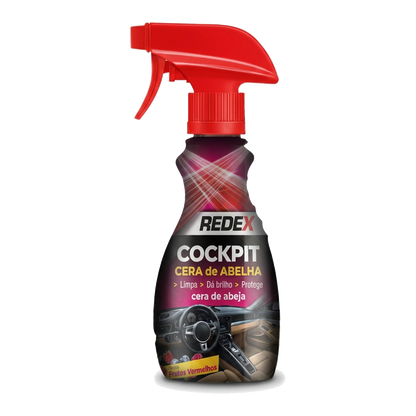 Redex Cockpit Cera de Abeja 200 ml - Frutos Rojos - fondo transparente