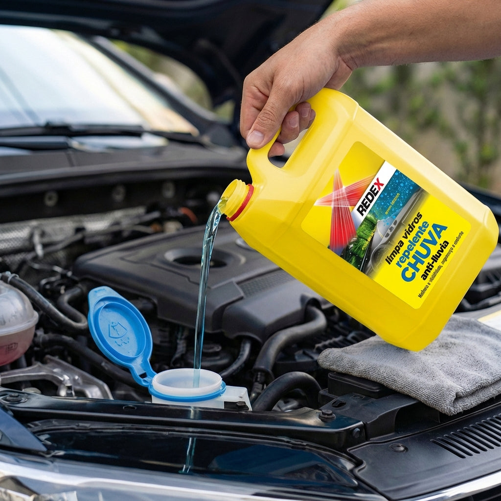 Redex Limpa Vidros Repelente Chuva 5L