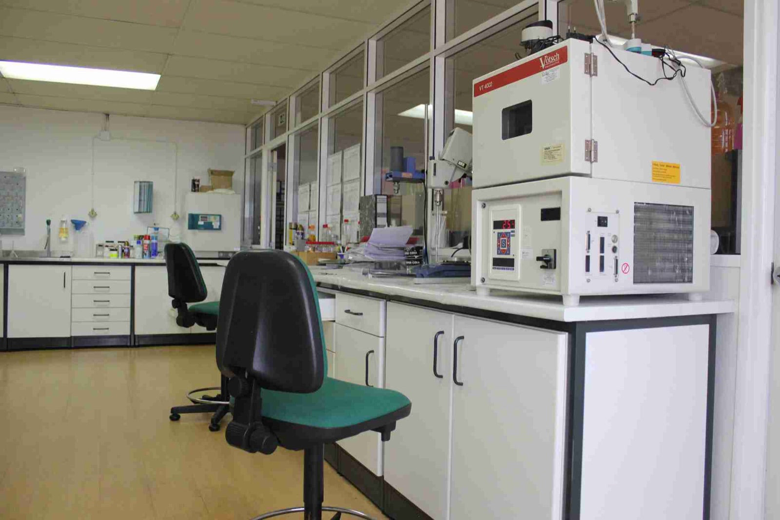 Laboratório de controlo de qualidade da Plurifil