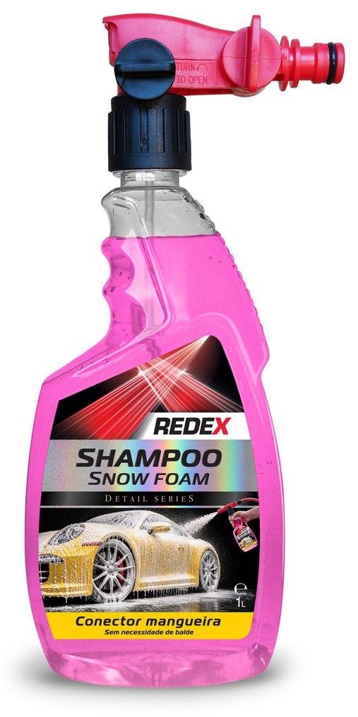 Redex Shampoo Snow Foam com conector para mangueira